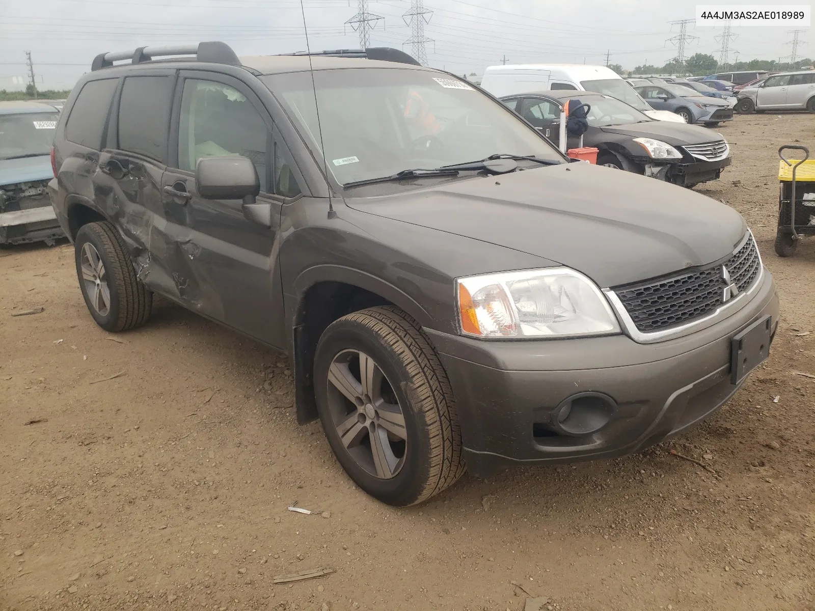 2010 Mitsubishi Endeavor Se VIN: 4A4JM3AS2AE018989 Lot: 55969714