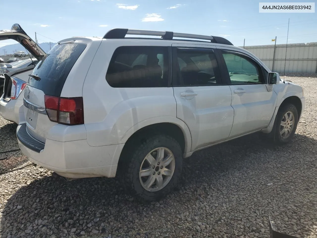 2011 Mitsubishi Endeavor Ls VIN: 4A4JN2AS6BE033942 Lot: 67340844