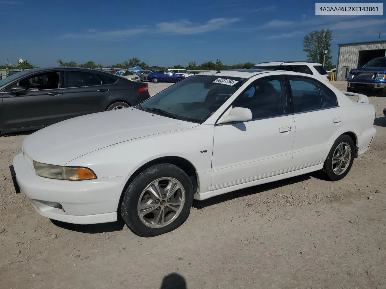 1999 Mitsubishi Galant Es VIN: 4A3AA46L2XE143861 Lot: 66531764