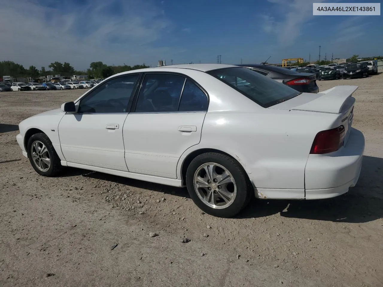 1999 Mitsubishi Galant Es VIN: 4A3AA46L2XE143861 Lot: 66531764