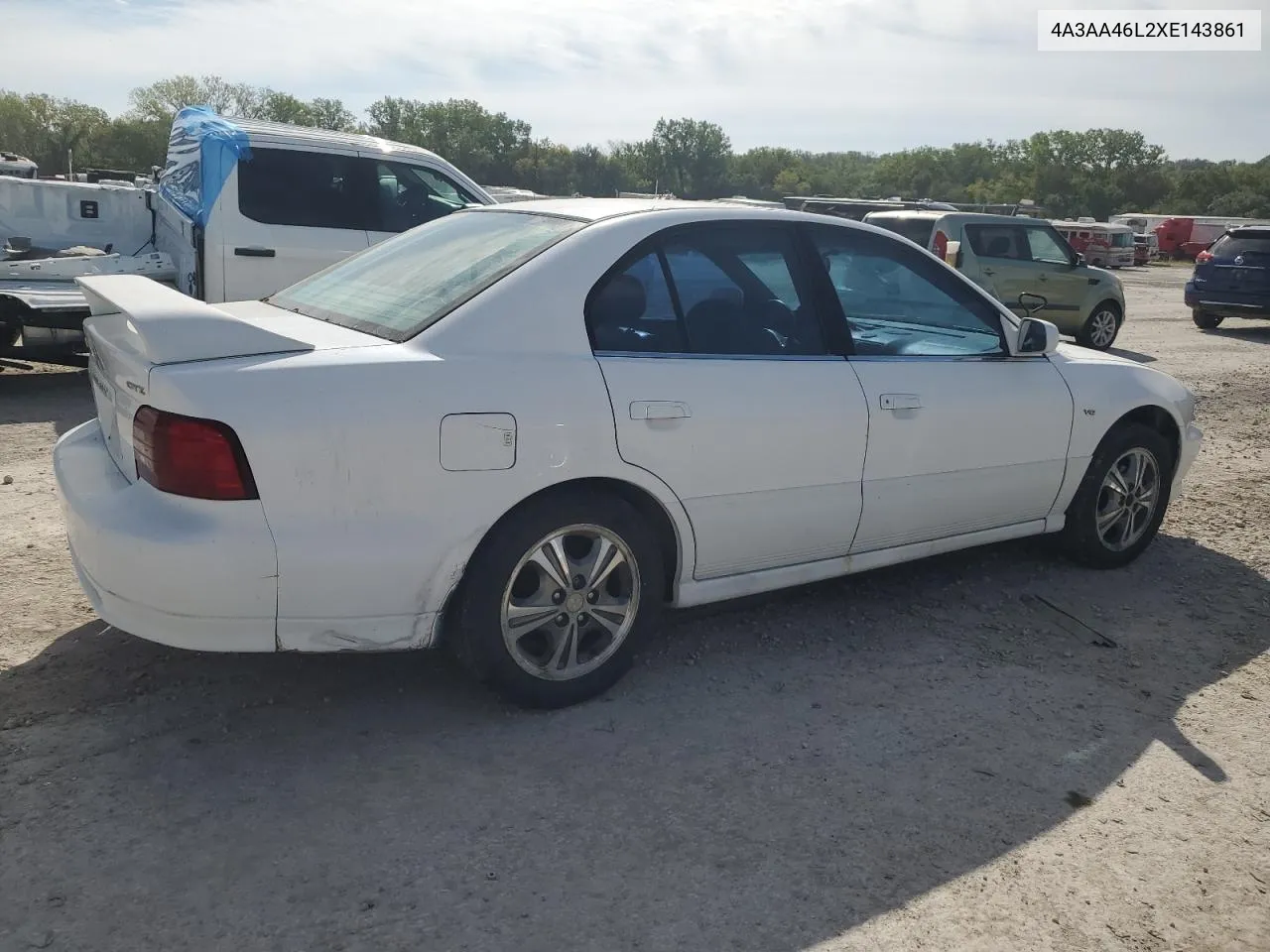 1999 Mitsubishi Galant Es VIN: 4A3AA46L2XE143861 Lot: 66531764