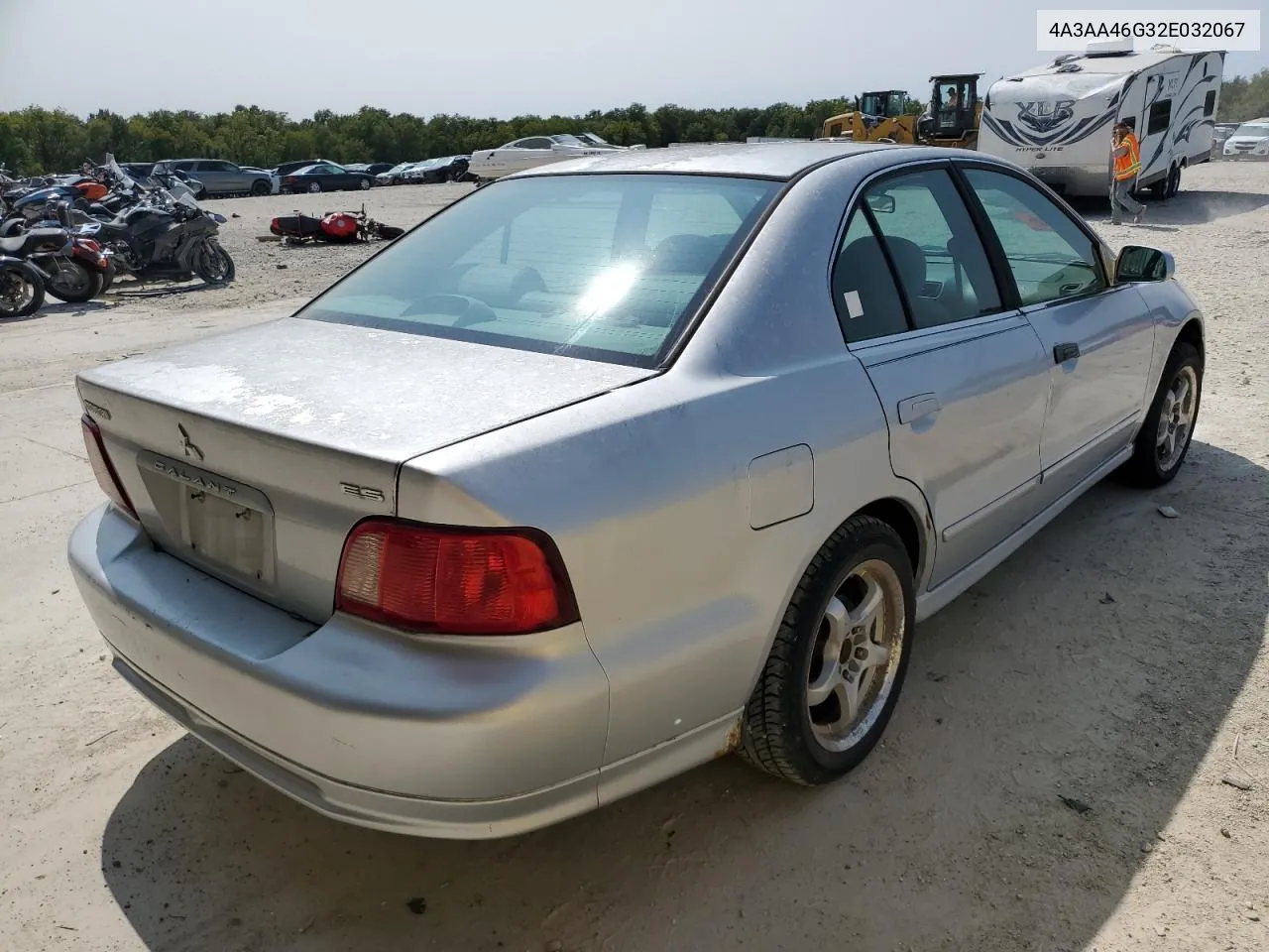 2002 Mitsubishi Galant Es VIN: 4A3AA46G32E032067 Lot: 70478154