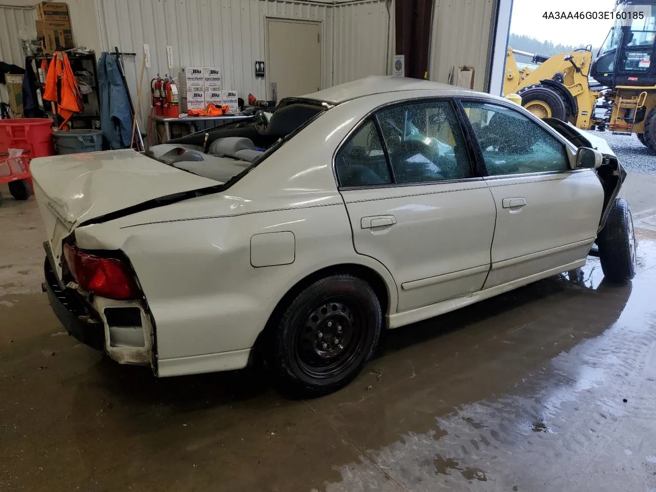 2003 Mitsubishi Galant Es VIN: 4A3AA46G03E160185 Lot: 66702984