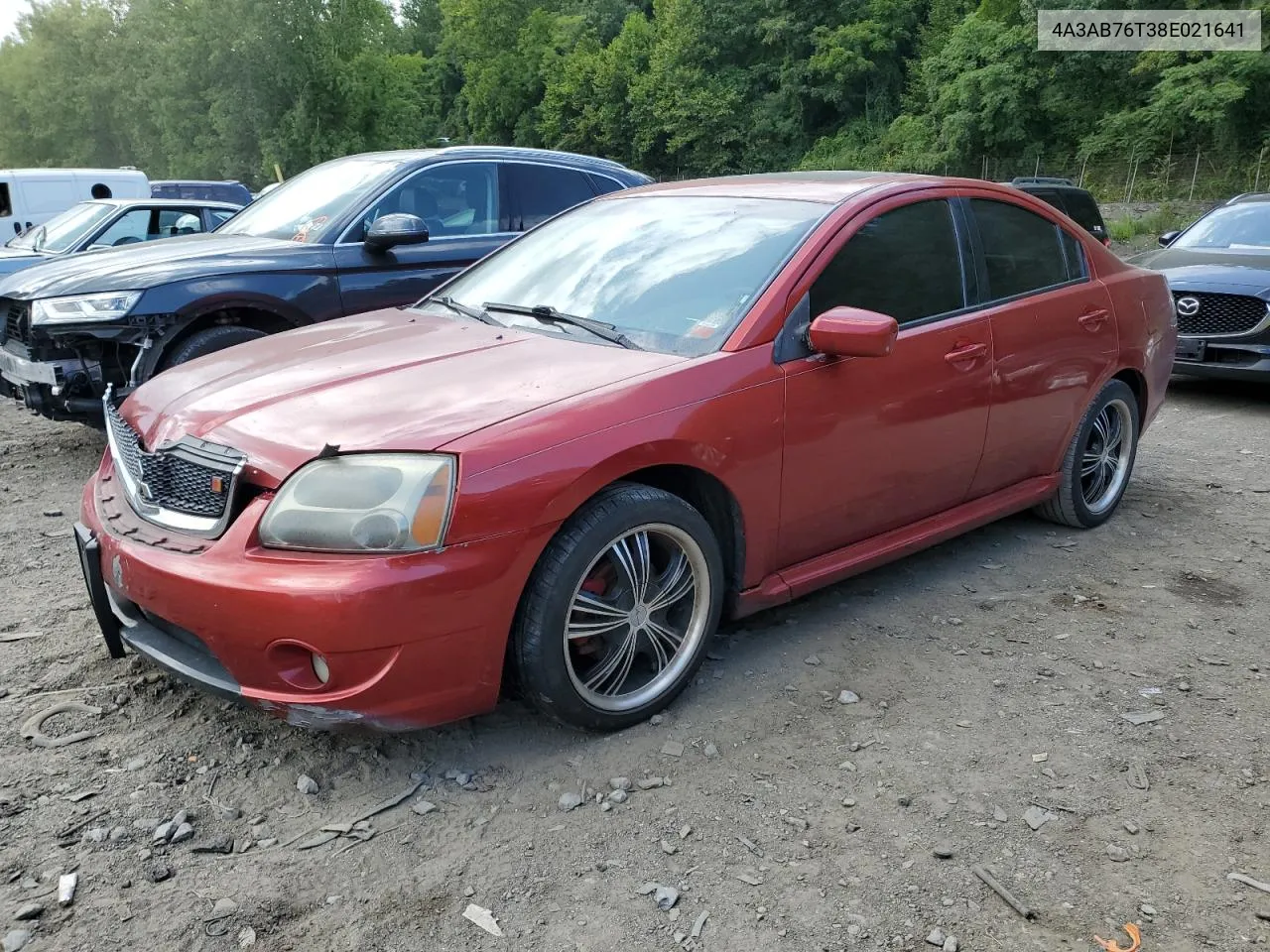 4A3AB76T38E021641 2008 Mitsubishi Galant Ralliart