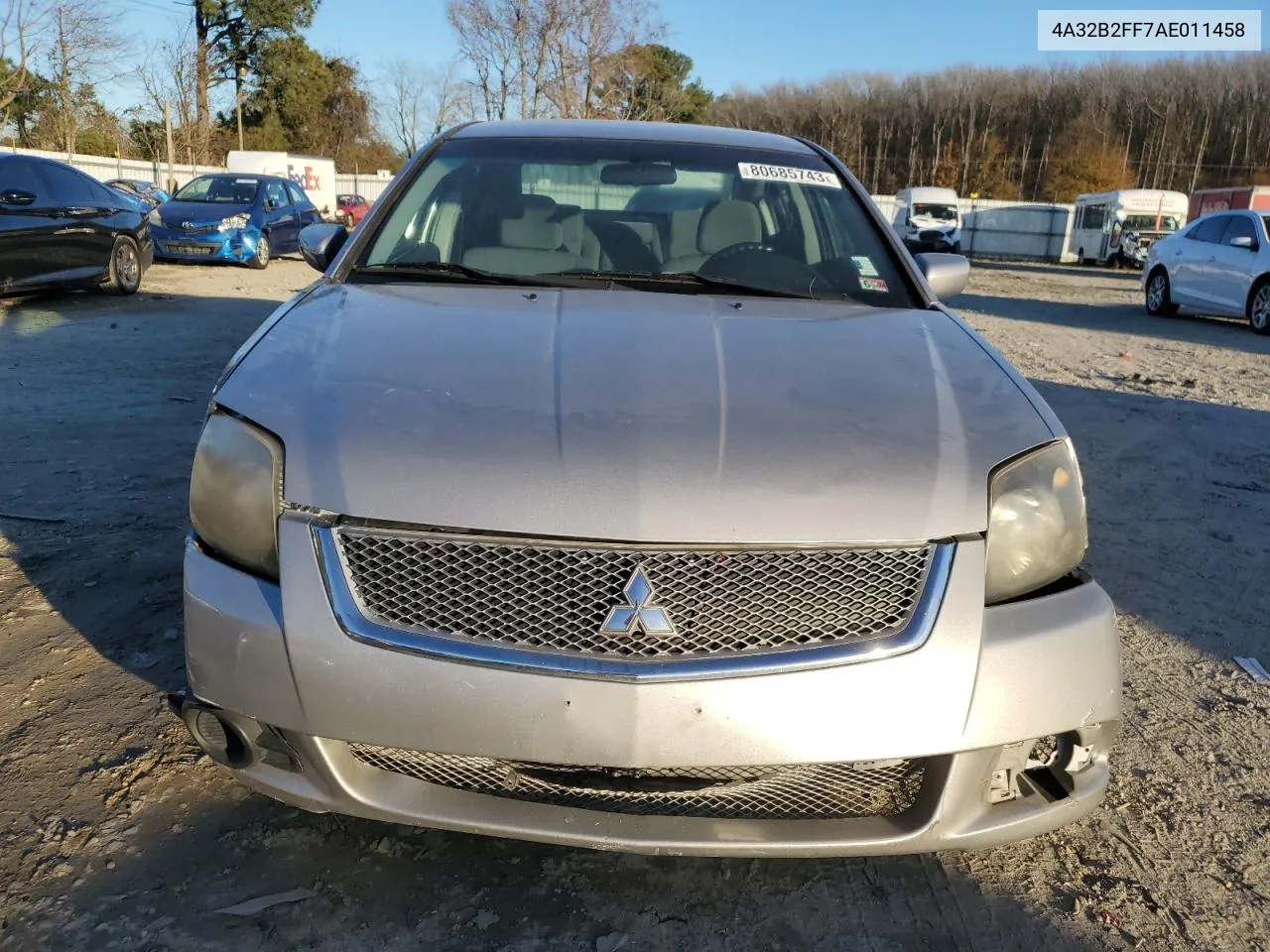 2010 Mitsubishi Galant Fe VIN: 4A32B2FF7AE011458 Lot: 80685743