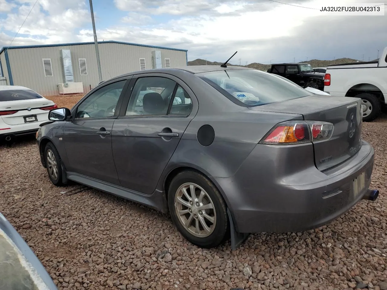 2011 Mitsubishi Lancer Es/Es Sport VIN: JA32U2FU2BU042313 Lot: 49707954