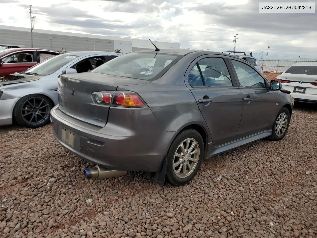 2011 Mitsubishi Lancer Es/Es Sport VIN: JA32U2FU2BU042313 Lot: 49707954