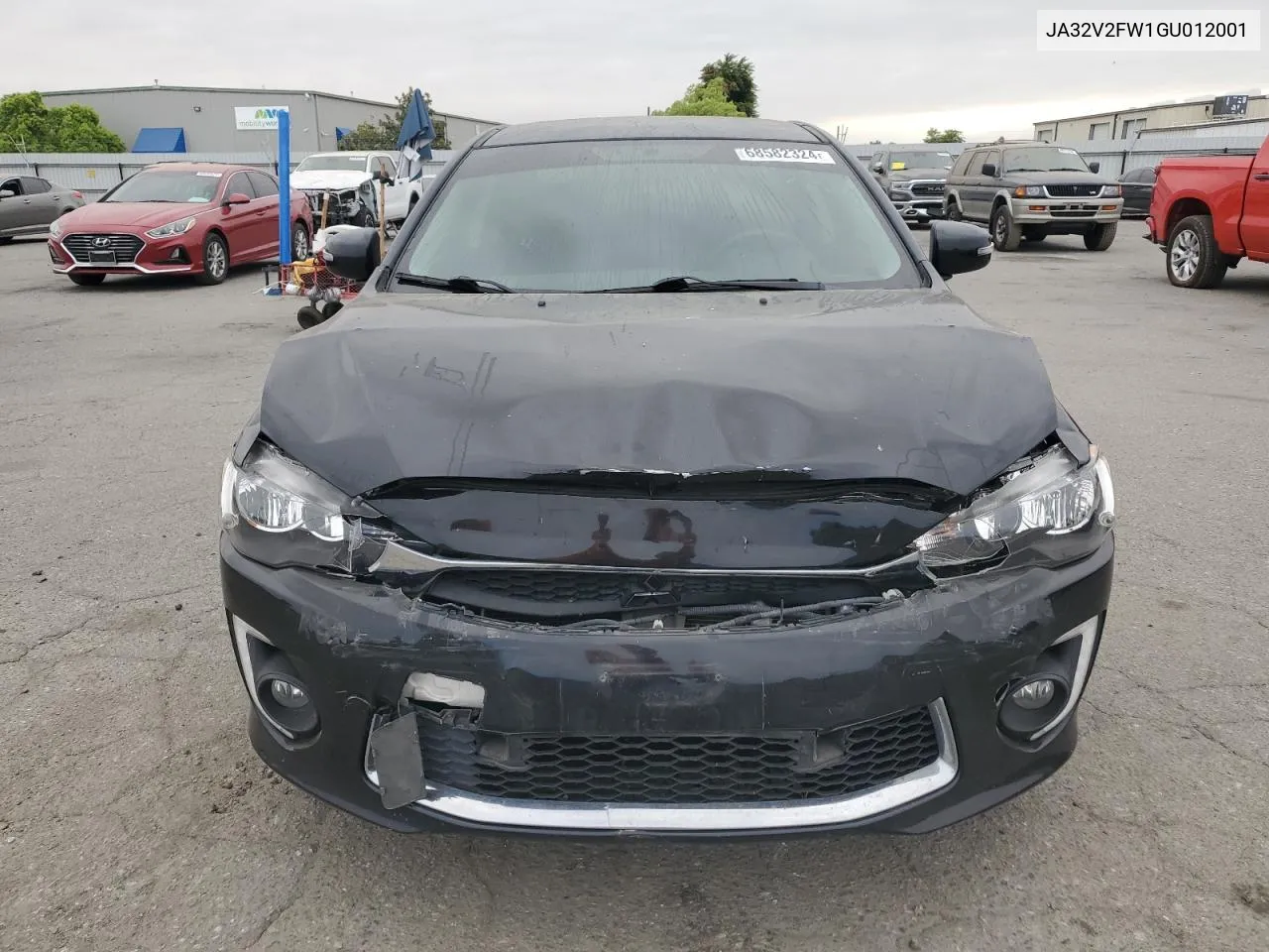 2016 Mitsubishi Lancer Es VIN: JA32V2FW1GU012001 Lot: 68582324