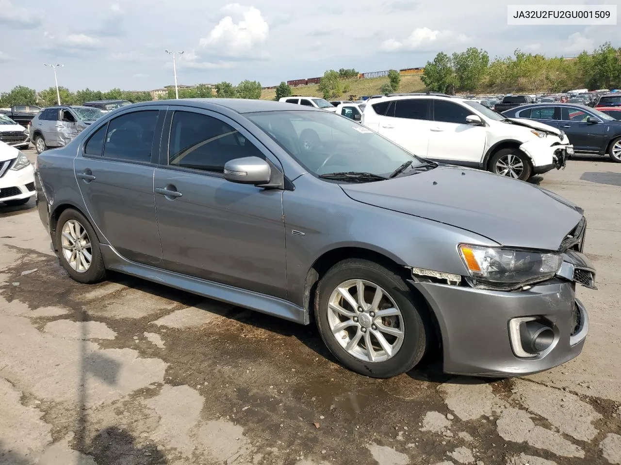 2016 Mitsubishi Lancer Es VIN: JA32U2FU2GU001509 Lot: 70508004