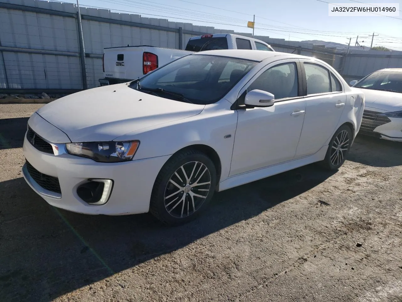 2017 Mitsubishi Lancer Es VIN: JA32V2FW6HU014960 Lot: 70043804