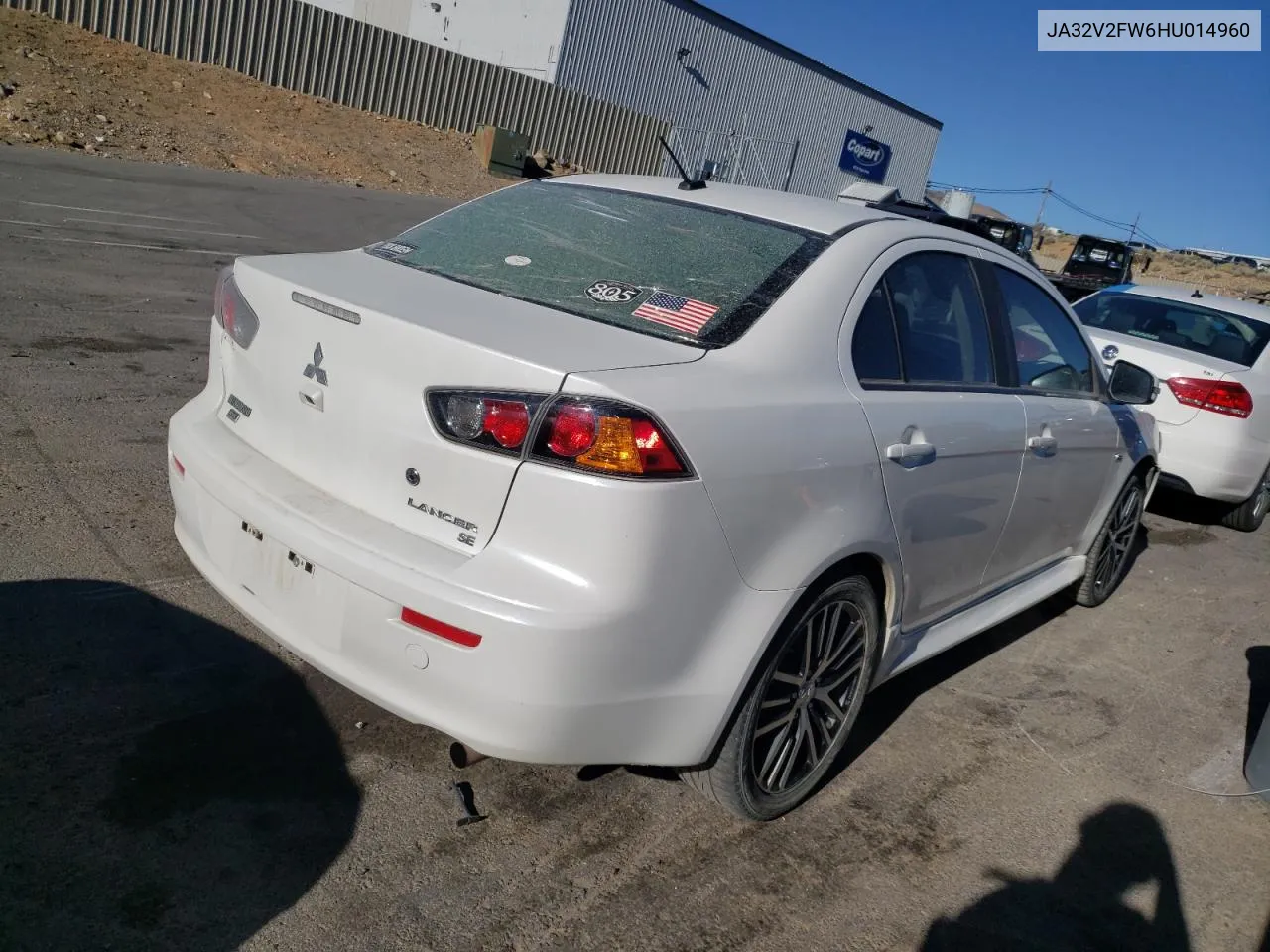 JA32V2FW6HU014960 2017 Mitsubishi Lancer Es