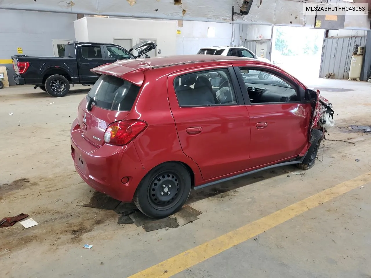 2015 Mitsubishi Mirage De VIN: ML32A3HJ1FH043053 Lot: 65740334