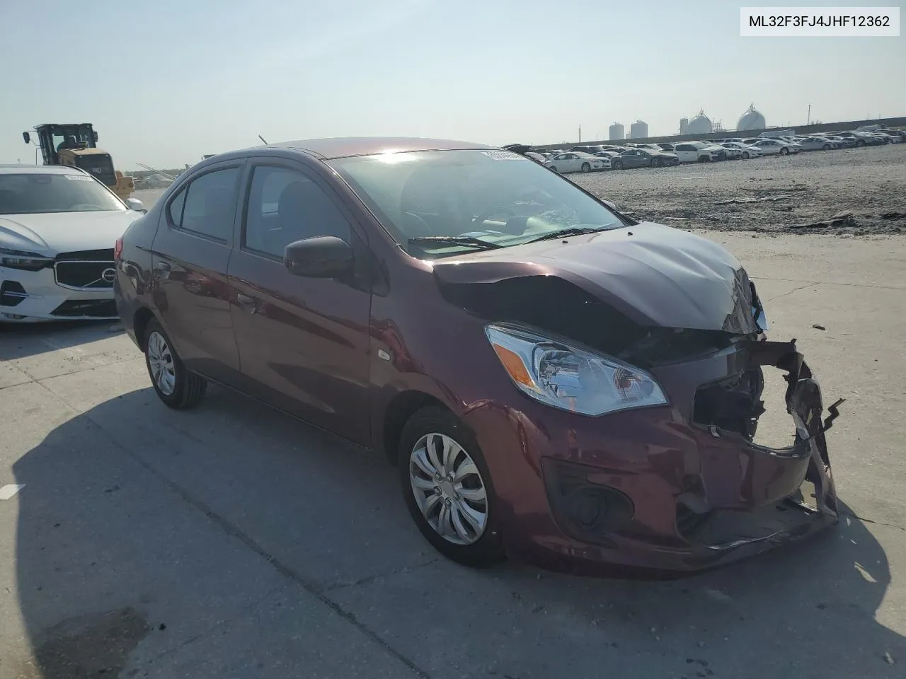 ML32F3FJ4JHF12362 2018 Mitsubishi Mirage G4 Es