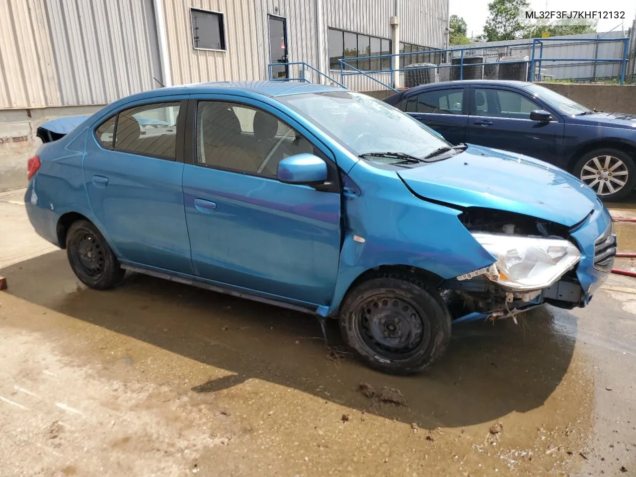 2019 Mitsubishi Mirage G4 Es VIN: ML32F3FJ7KHF12132 Lot: 63604684