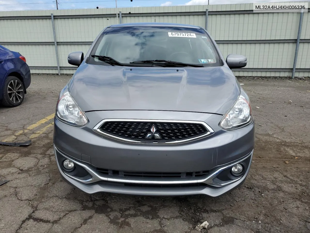 2019 Mitsubishi Mirage Se VIN: ML32A4HJ4KH006336 Lot: 67975724