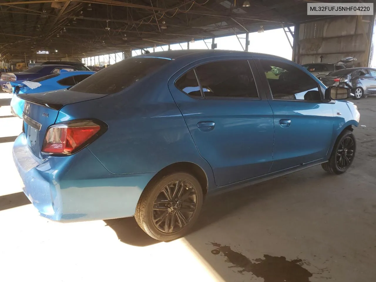 2022 Mitsubishi Mirage G4 Es VIN: ML32FUFJ5NHF04220 Lot: 67385704