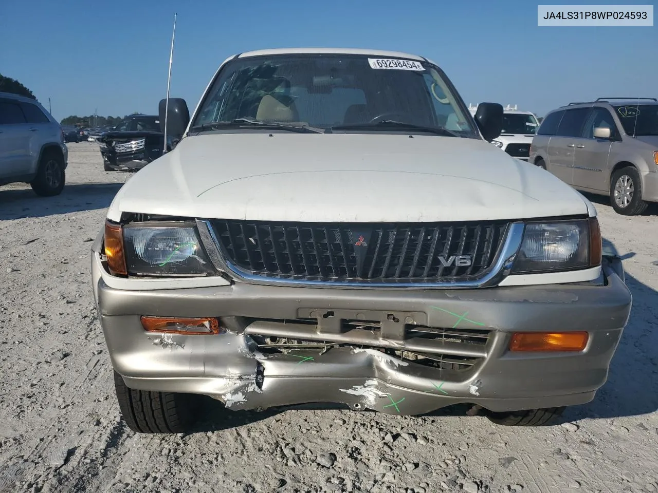 1998 Mitsubishi Montero Sport Ls VIN: JA4LS31P8WP024593 Lot: 69298454