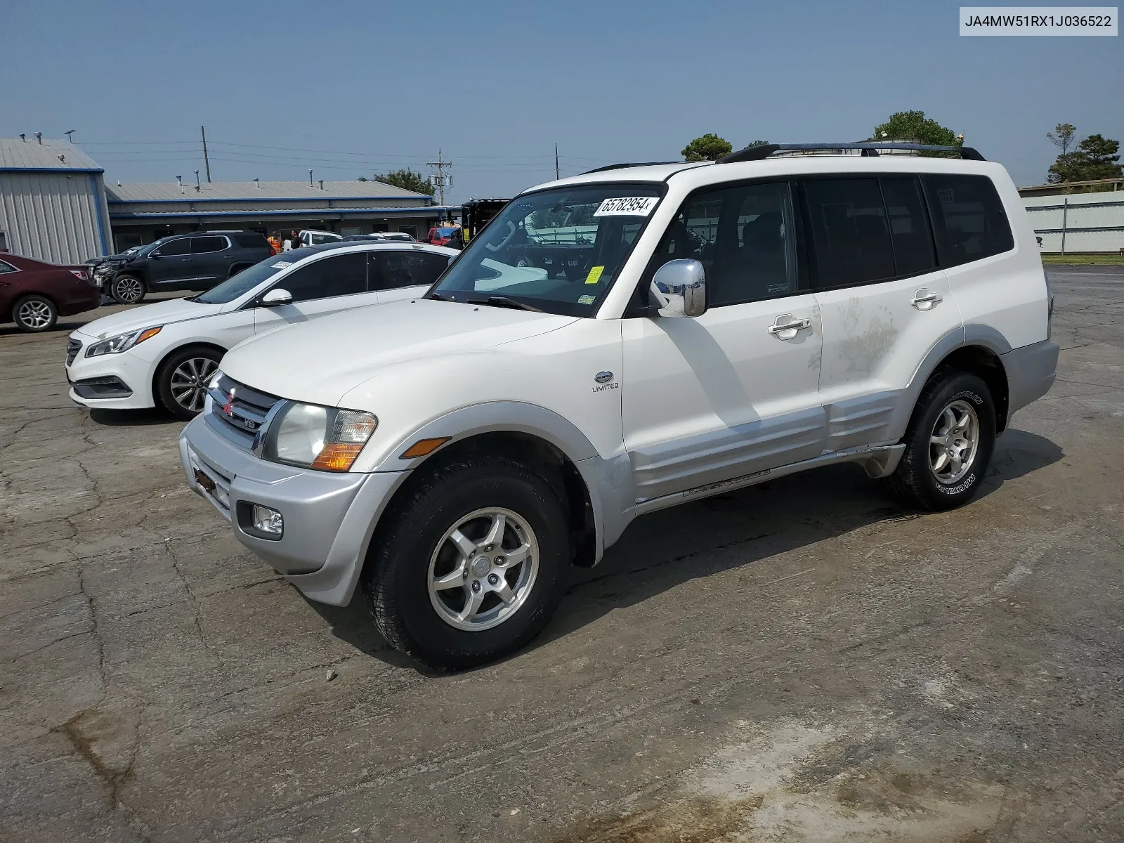 2001 Mitsubishi Montero Limited VIN: JA4MW51RX1J036522 Lot: 65782954