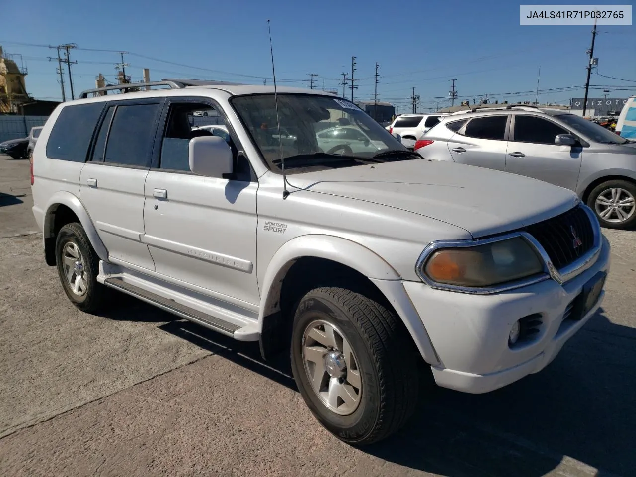 JA4LS41R71P032765 2001 Mitsubishi Montero Sport Limited