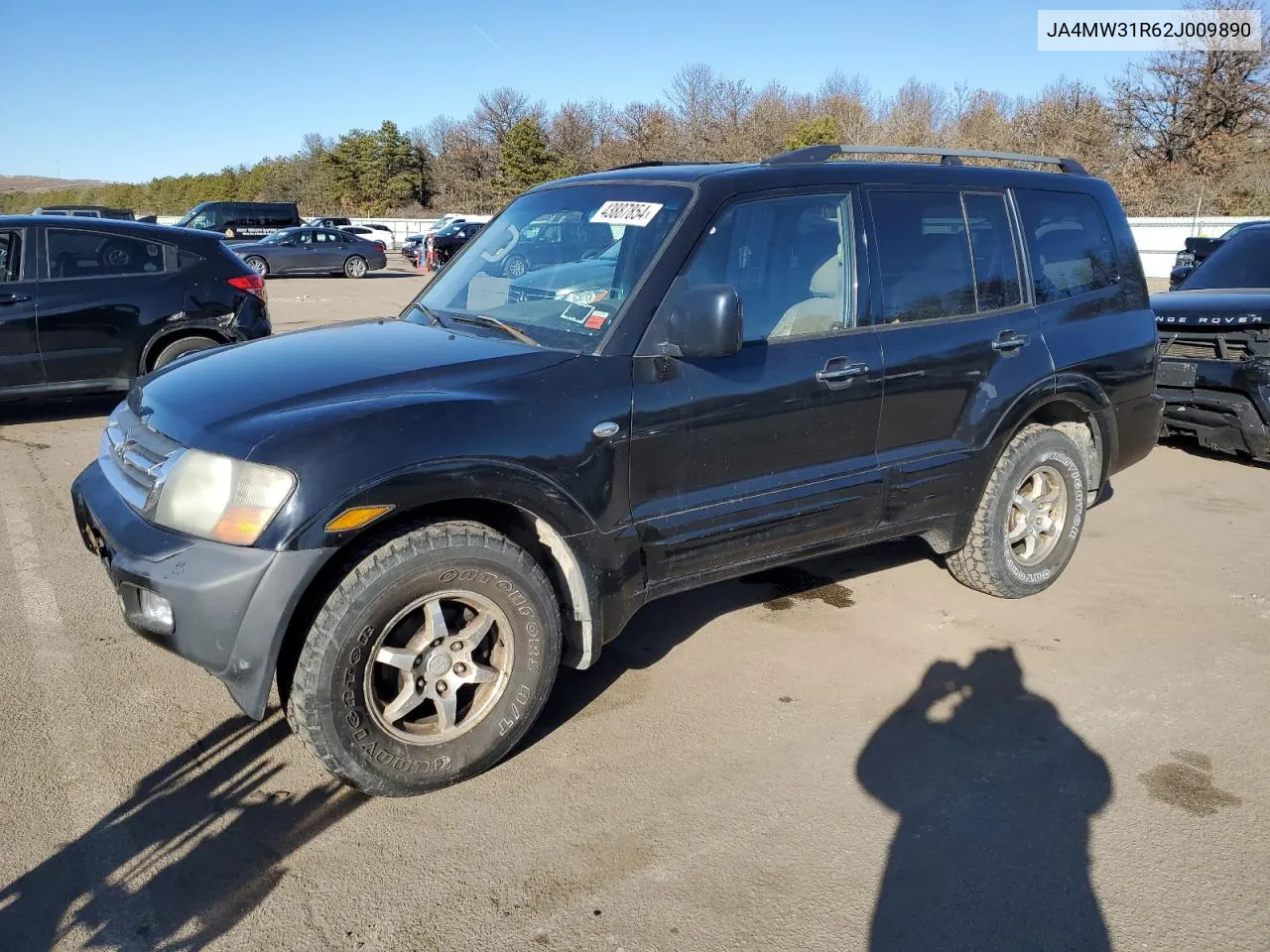 2002 Mitsubishi Montero Xls VIN: JA4MW31R62J009890 Lot: 43887854