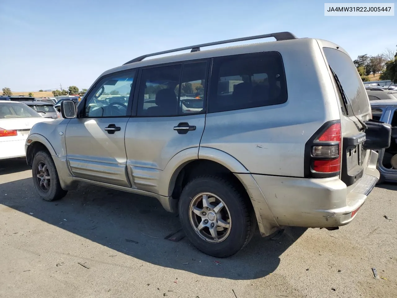 2002 Mitsubishi Montero Xls VIN: JA4MW31R22J005447 Lot: 68582714