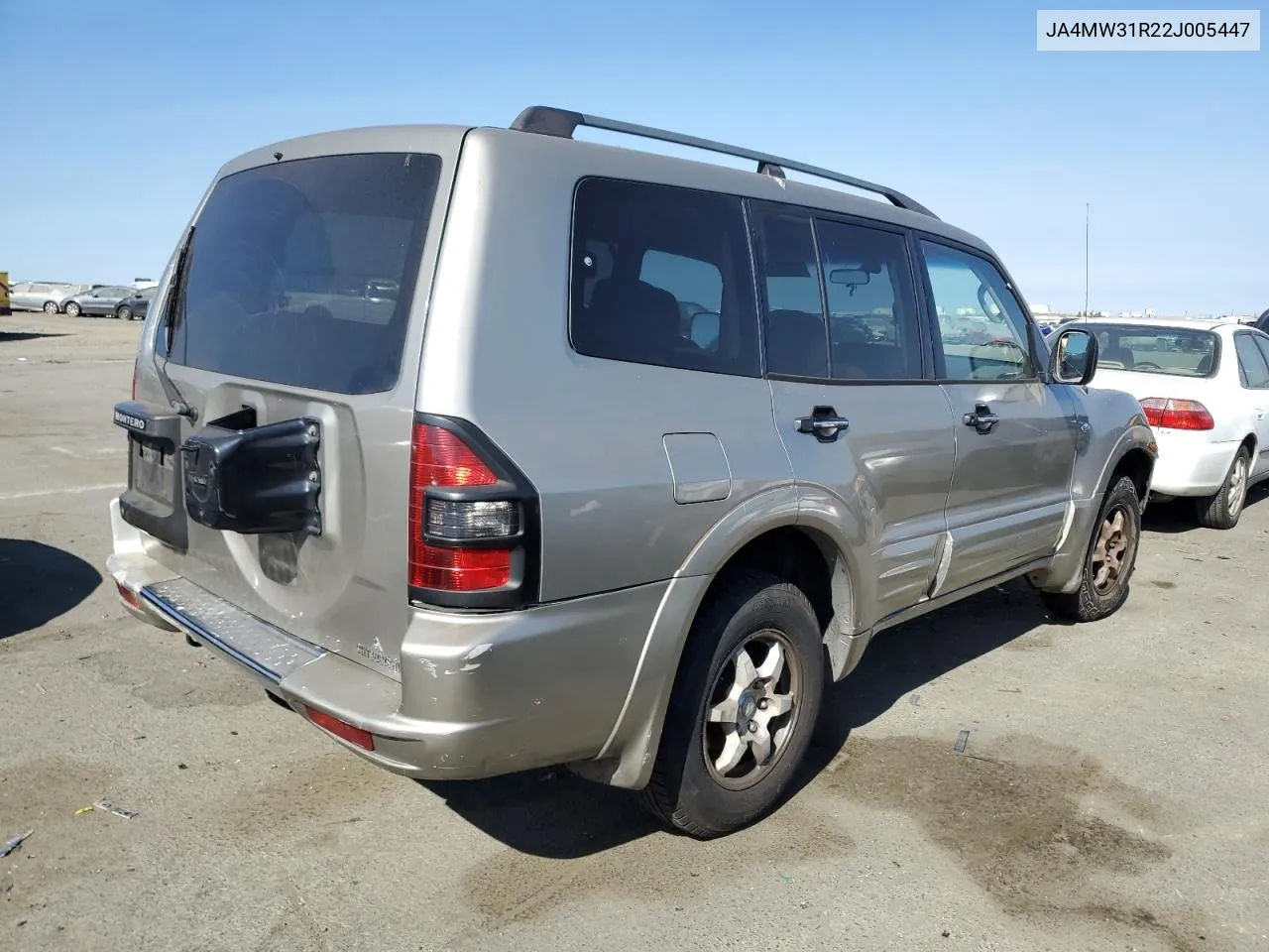 2002 Mitsubishi Montero Xls VIN: JA4MW31R22J005447 Lot: 68582714