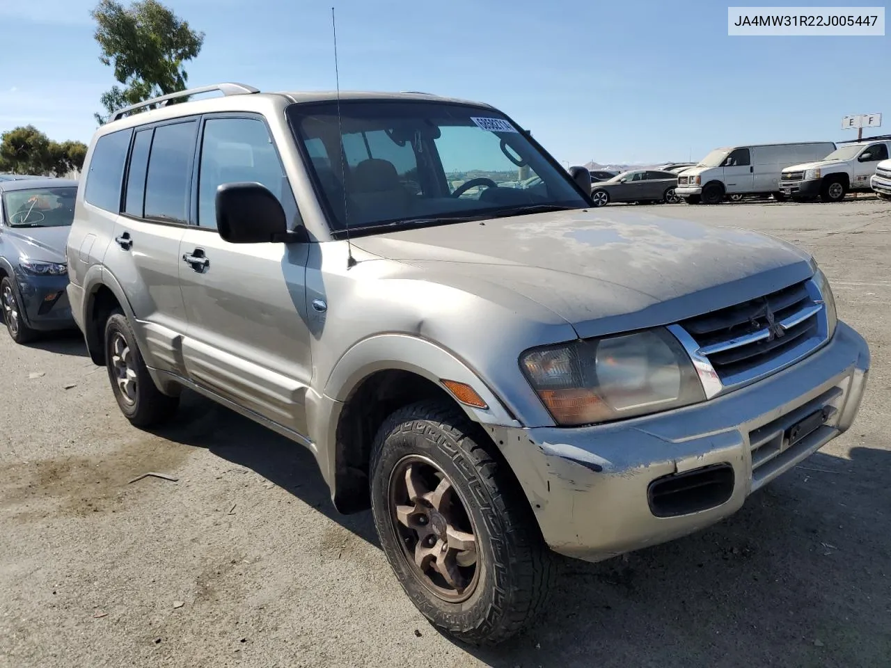 JA4MW31R22J005447 2002 Mitsubishi Montero Xls