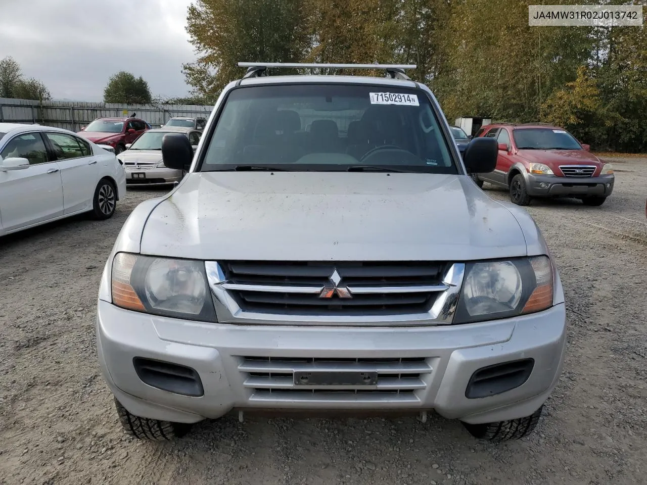 JA4MW31R02J013742 2002 Mitsubishi Montero Xls