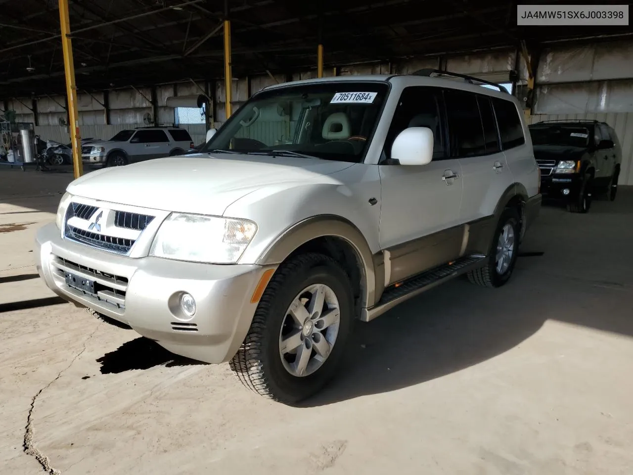 2006 Mitsubishi Montero Limited VIN: JA4MW51SX6J003398 Lot: 70511684