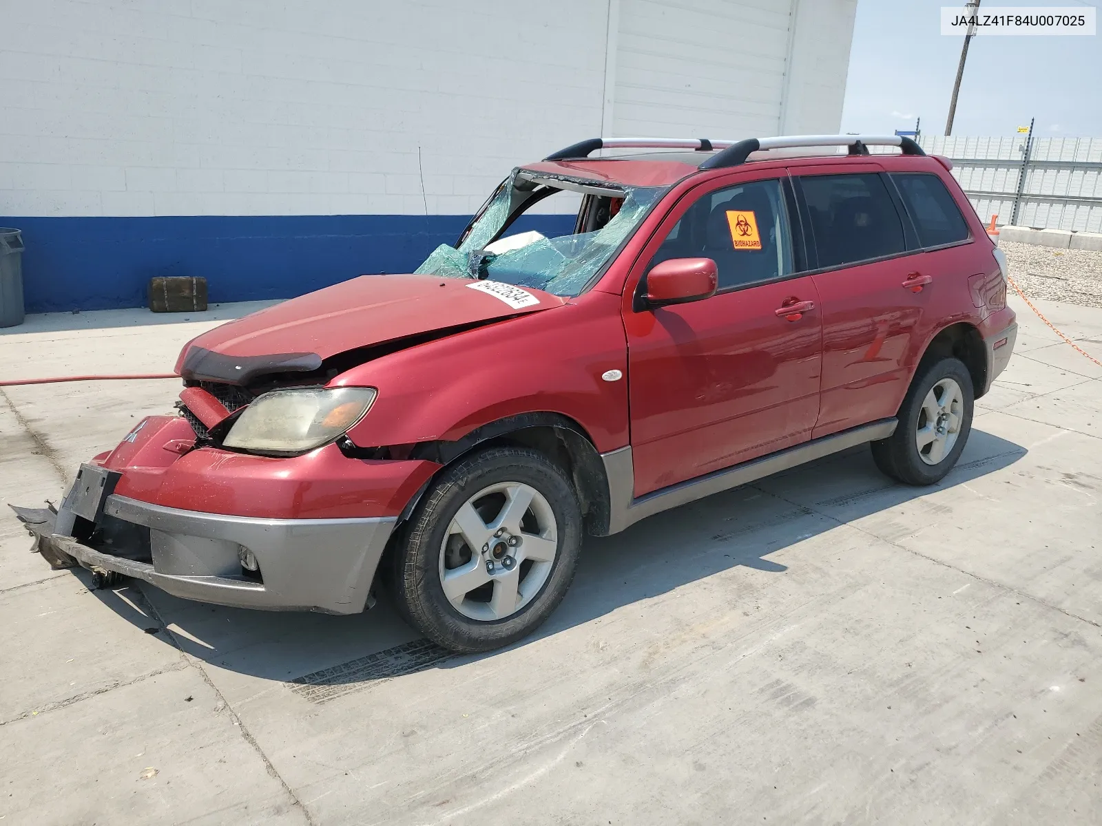 2004 Mitsubishi Outlander Xls VIN: JA4LZ41F84U007025 Lot: 64322634