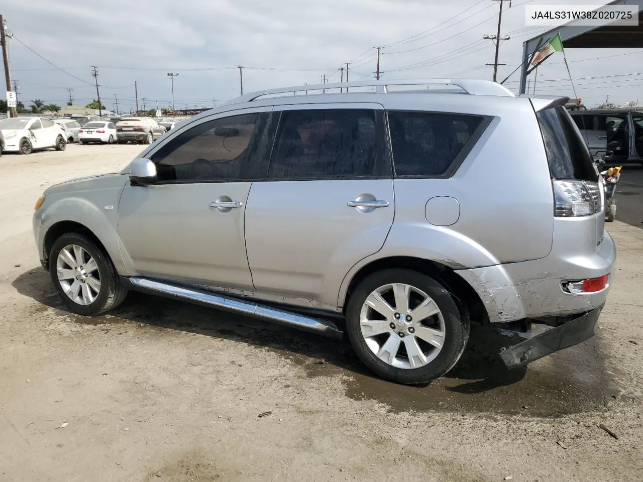 2008 Mitsubishi Outlander Se VIN: JA4LS31W38Z020725 Lot: 71102784