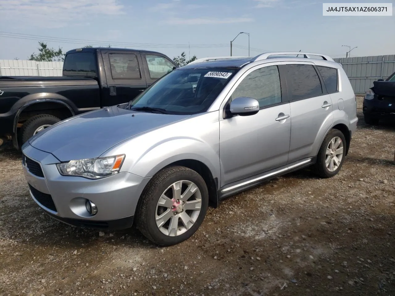 2010 Mitsubishi Outlander Gt VIN: JA4JT5AX1AZ606371 Lot: 58090543