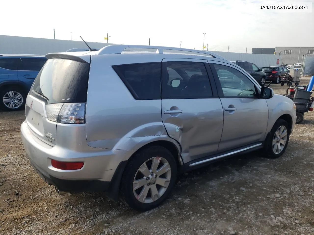 2010 Mitsubishi Outlander Gt VIN: JA4JT5AX1AZ606371 Lot: 58090543