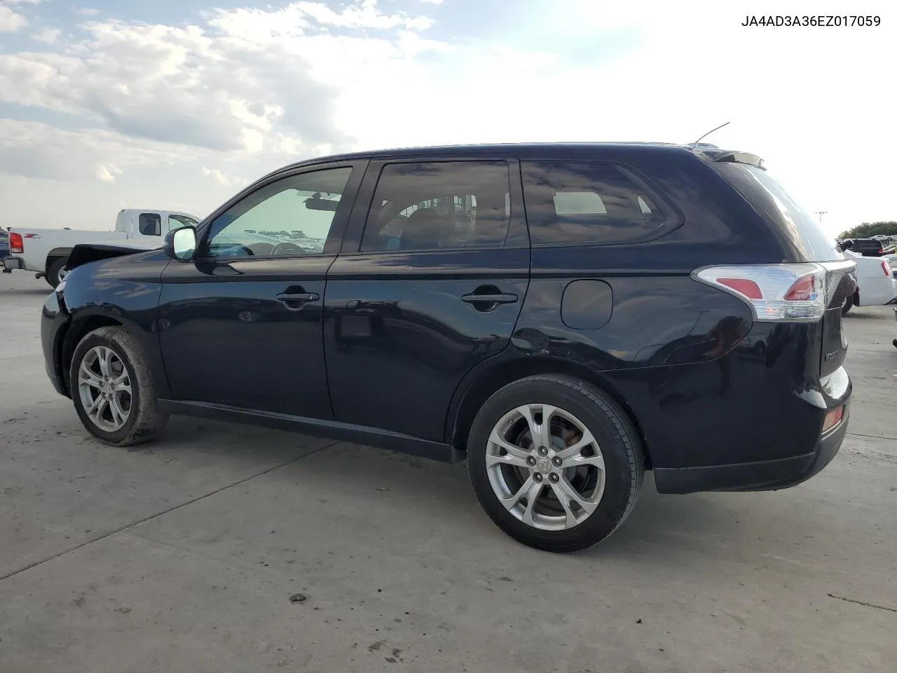 2014 Mitsubishi Outlander Se VIN: JA4AD3A36EZ017059 Lot: 62451194