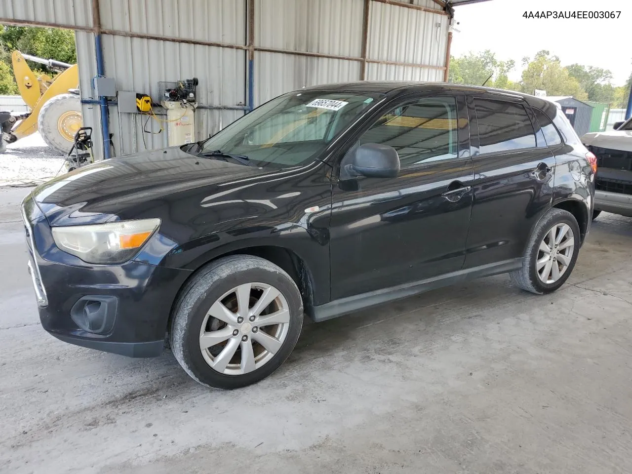 2014 Mitsubishi Outlander Sport Es VIN: 4A4AP3AU4EE003067 Lot: 69657044