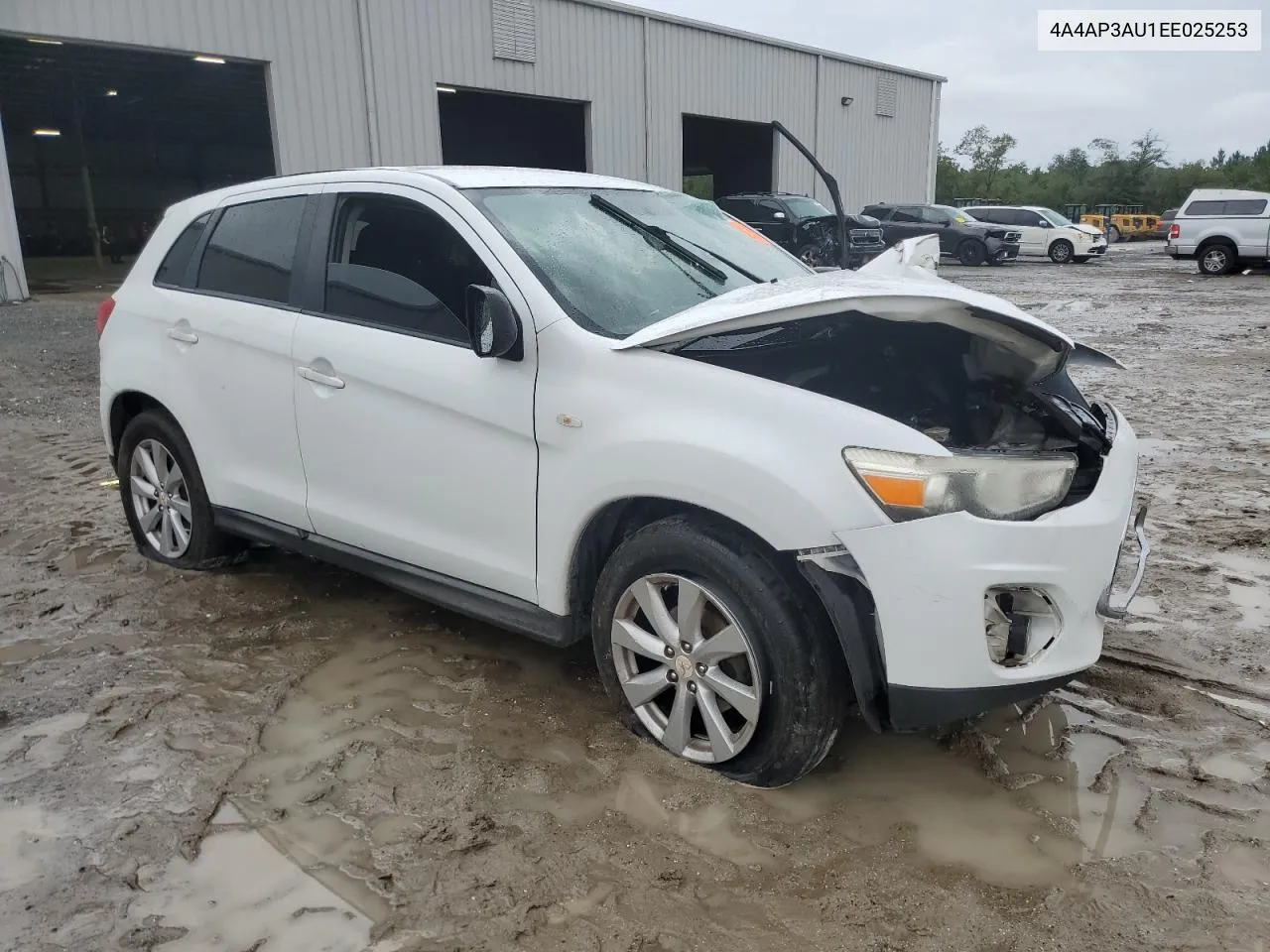 2014 Mitsubishi Outlander Sport Es VIN: 4A4AP3AU1EE025253 Lot: 71172114