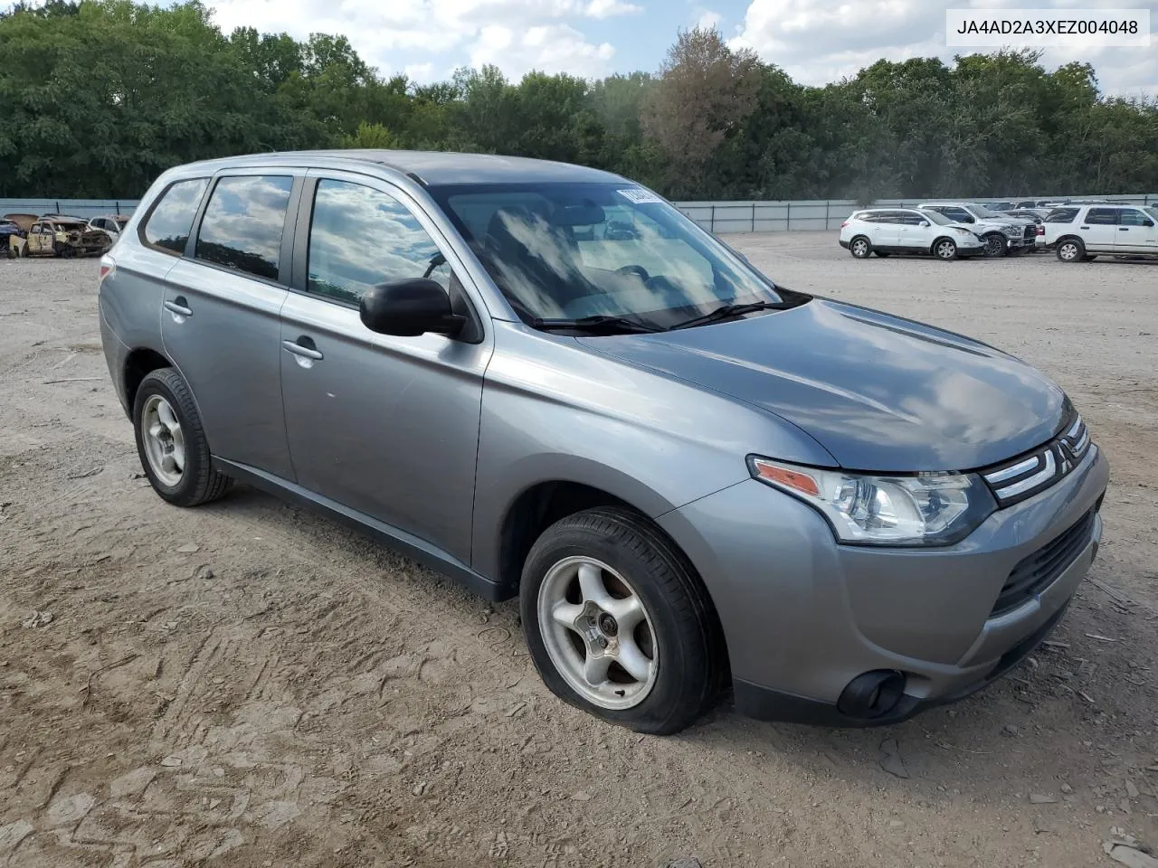 2014 Mitsubishi Outlander Es VIN: JA4AD2A3XEZ004048 Lot: 72384214