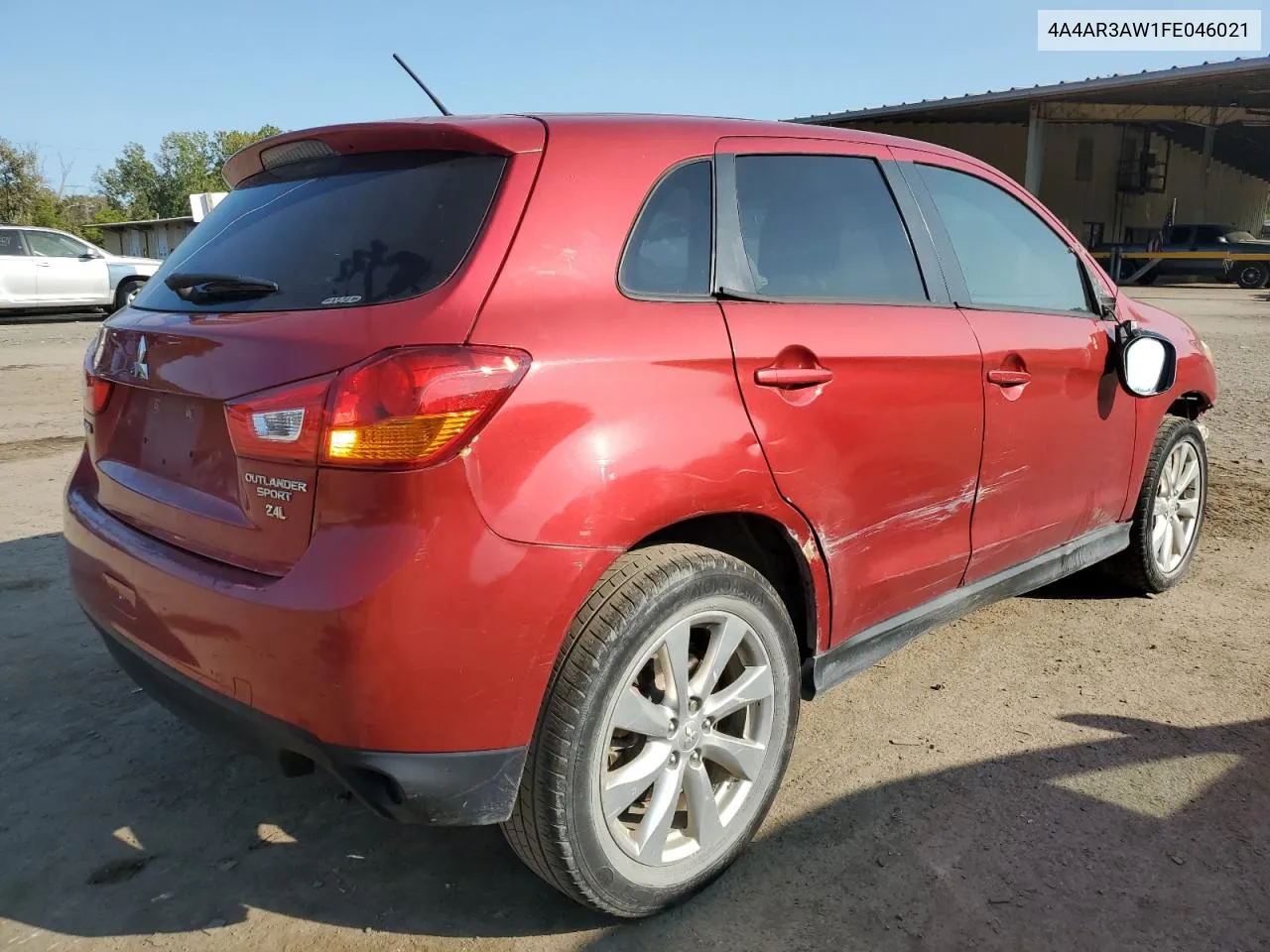 2015 Mitsubishi Outlander Sport Es VIN: 4A4AR3AW1FE046021 Lot: 70254274