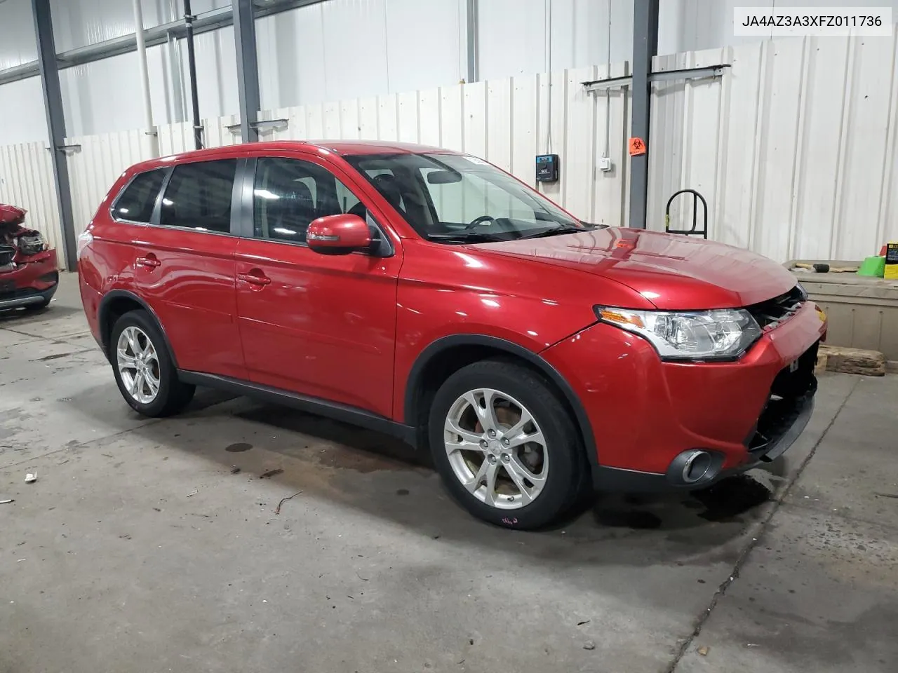 2015 Mitsubishi Outlander Se VIN: JA4AZ3A3XFZ011736 Lot: 71260564