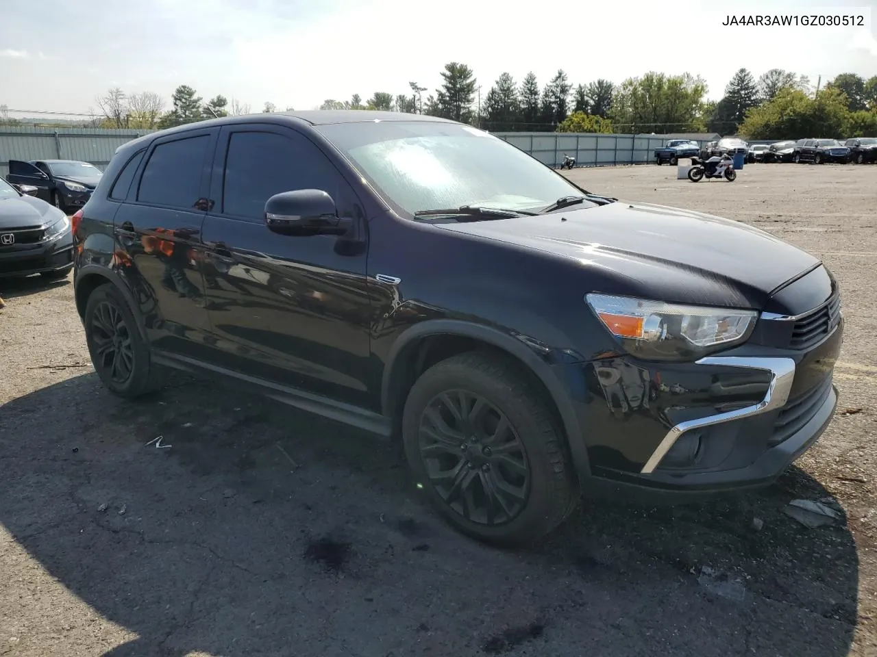 2016 Mitsubishi Outlander Sport Es VIN: JA4AR3AW1GZ030512 Lot: 71427934