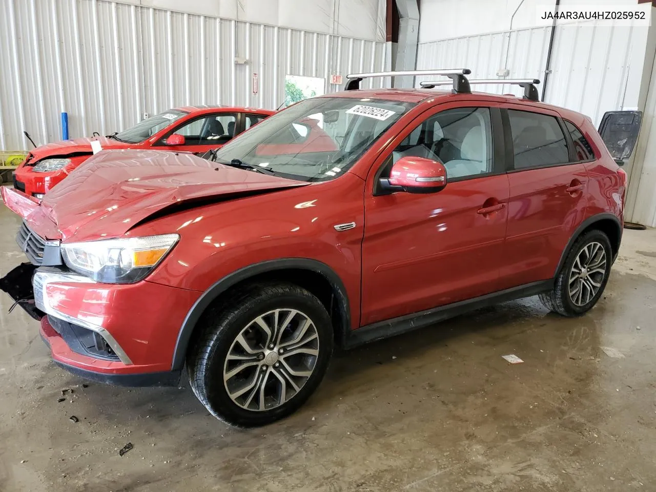 2017 Mitsubishi Outlander Sport Es VIN: JA4AR3AU4HZ025952 Lot: 62026224