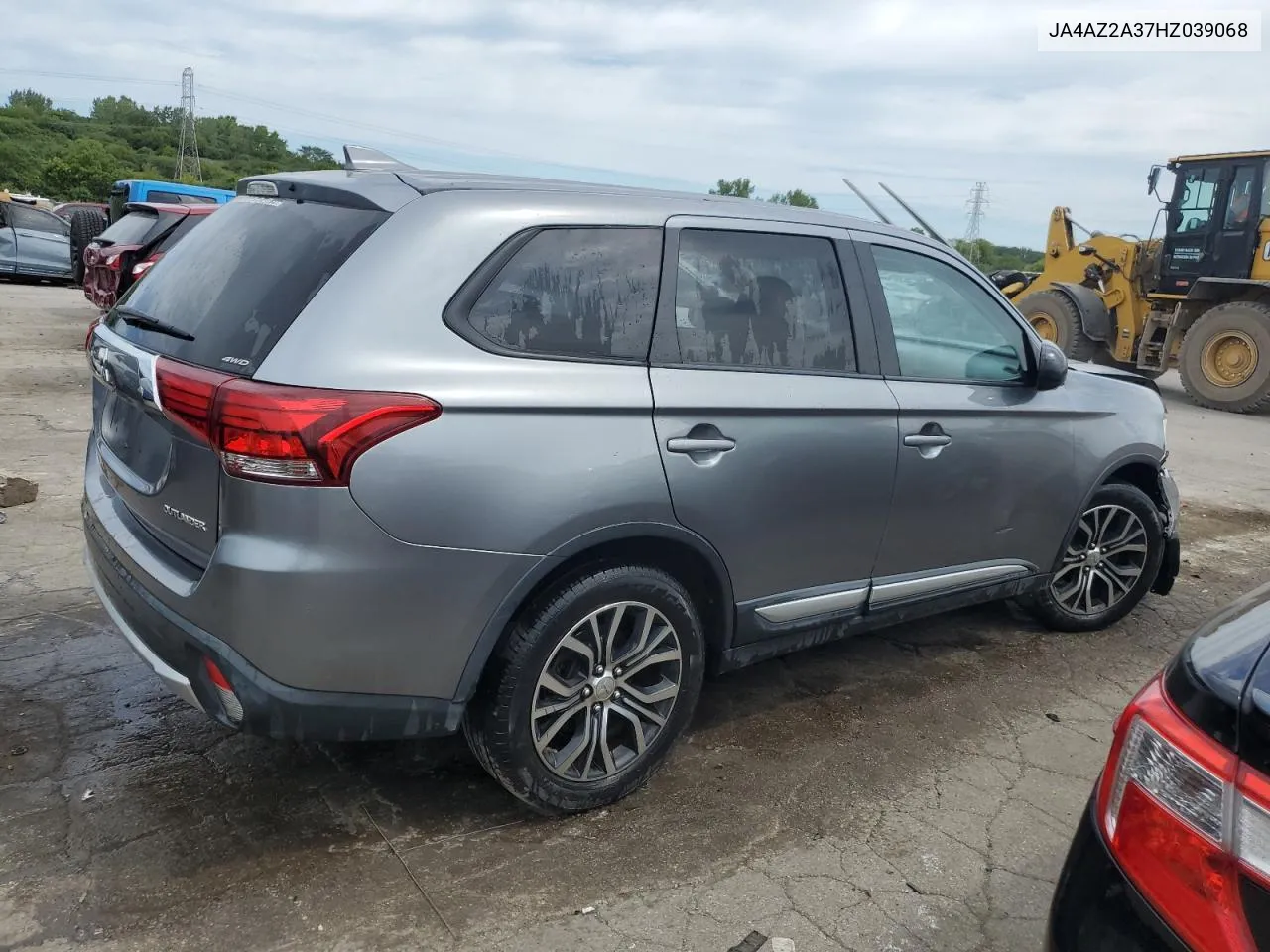 2017 Mitsubishi Outlander Es VIN: JA4AZ2A37HZ039068 Lot: 66430344