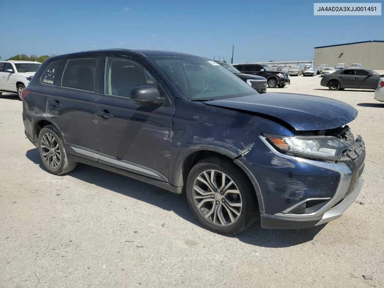 2018 Mitsubishi Outlander Es VIN: JA4AD2A3XJJ001451 Lot: 66544894