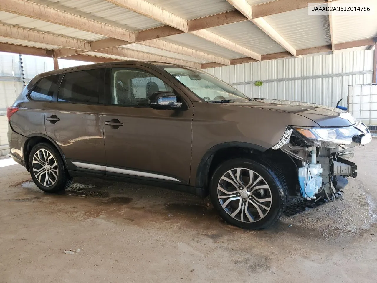 2018 Mitsubishi Outlander Es VIN: JA4AD2A35JZ014786 Lot: 66684434