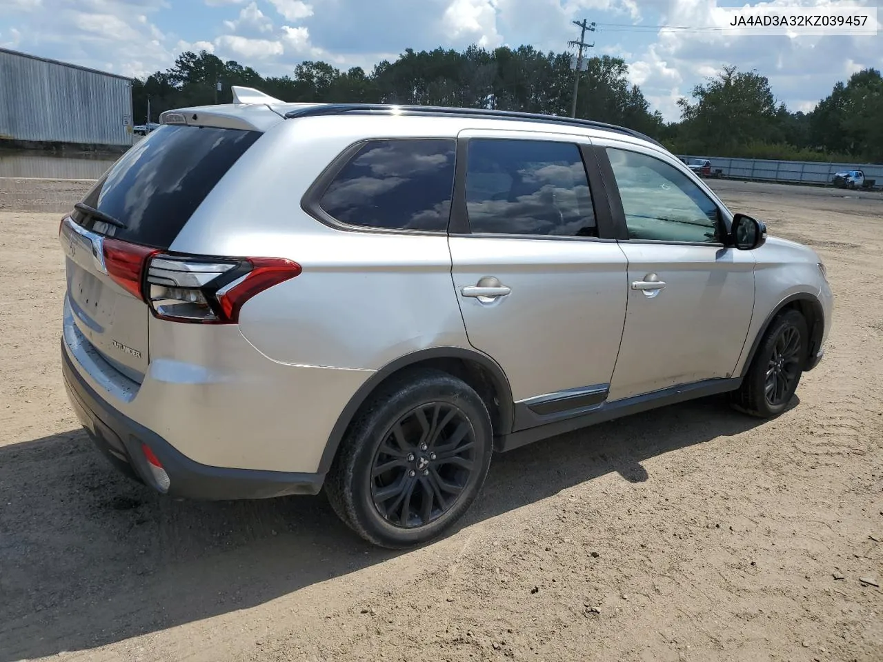 2019 Mitsubishi Outlander Se VIN: JA4AD3A32KZ039457 Lot: 71846904