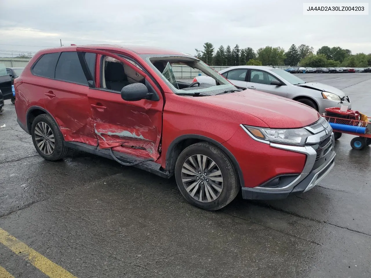 2020 Mitsubishi Outlander Es VIN: JA4AD2A30LZ004203 Lot: 71946454