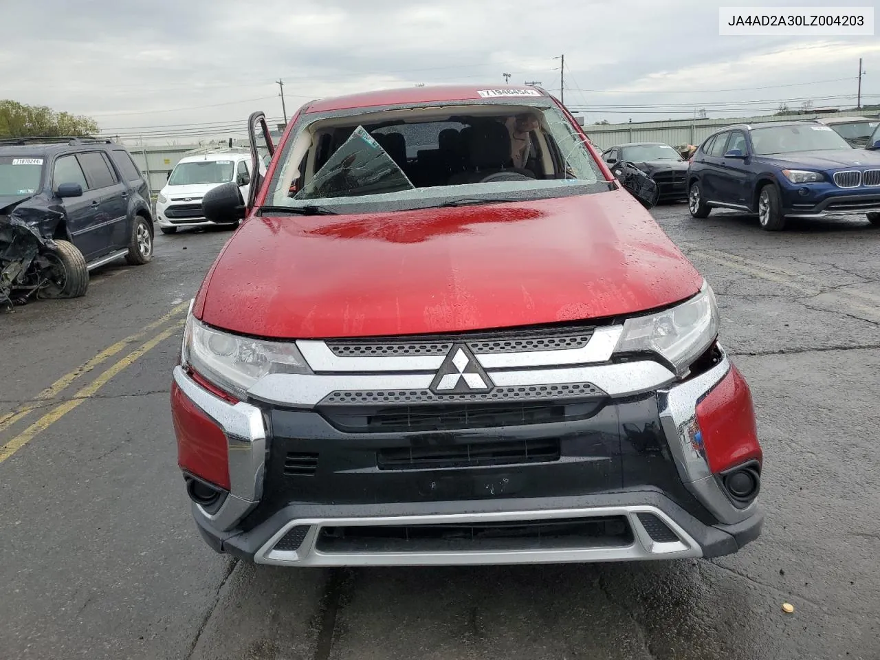 2020 Mitsubishi Outlander Es VIN: JA4AD2A30LZ004203 Lot: 71946454