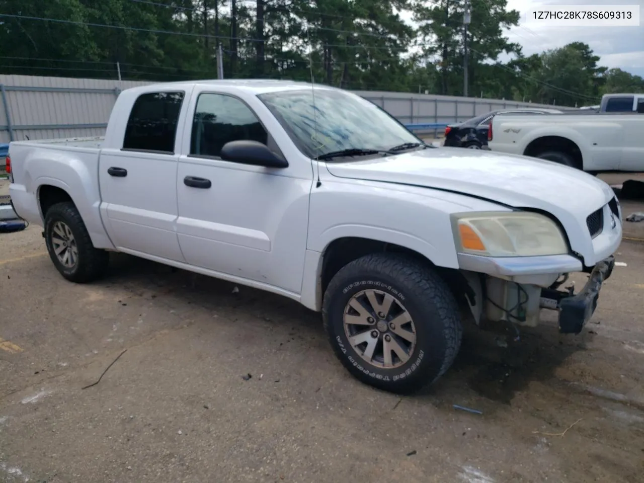 2008 Mitsubishi Raider Ls VIN: 1Z7HC28K78S609313 Lot: 69502414