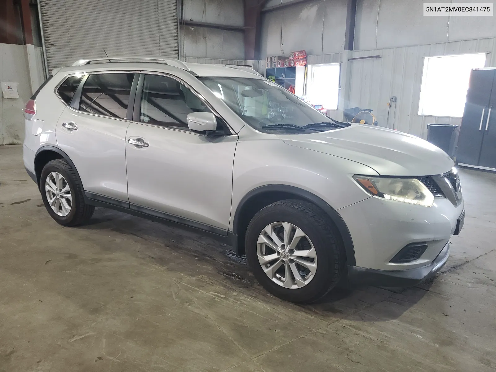 2014 Nissan Rogue S VIN: 5N1AT2MV0EC841475 Lot: 61817394