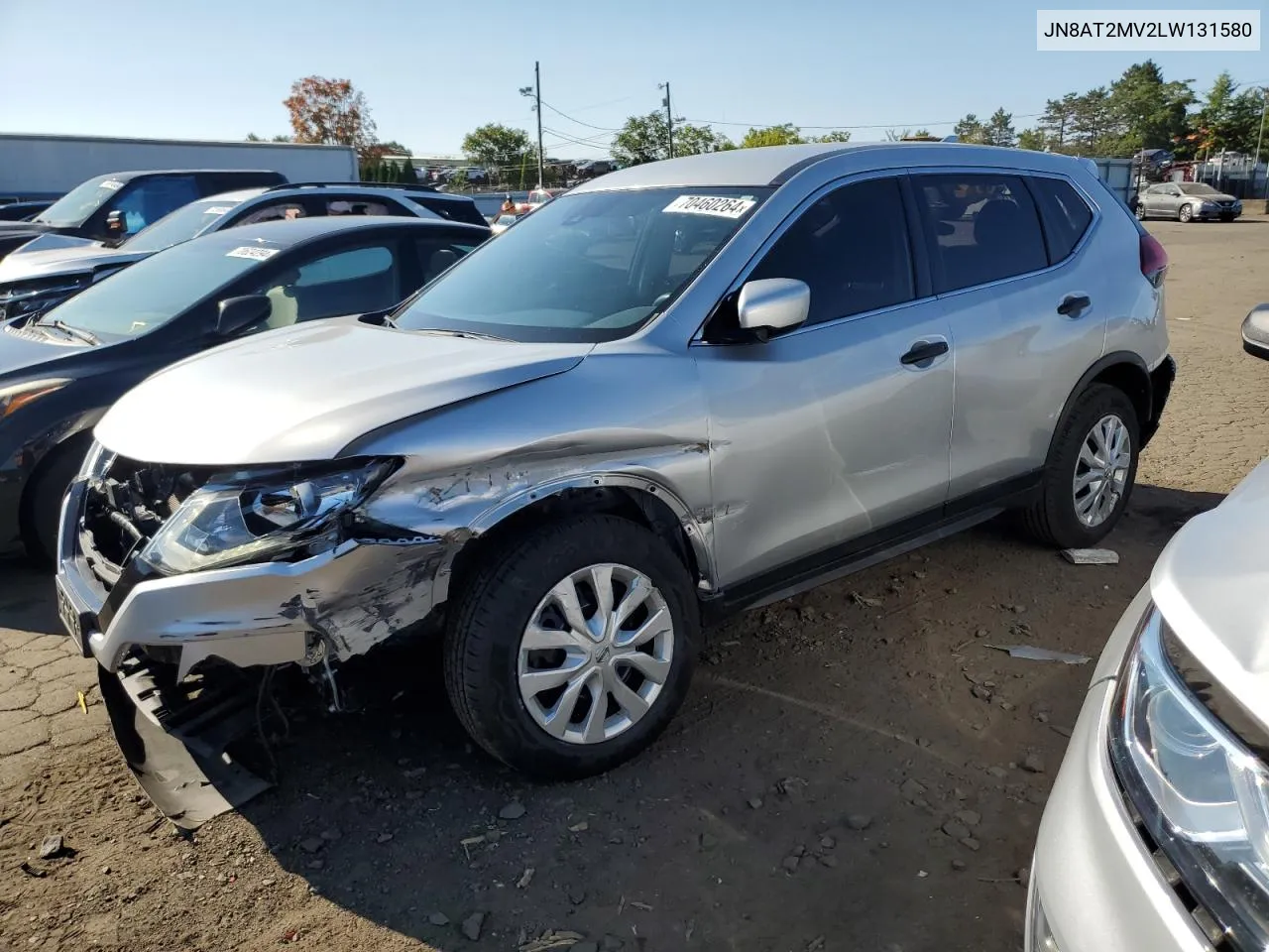 2020 Nissan Rogue S VIN: JN8AT2MV2LW131580 Lot: 70460264